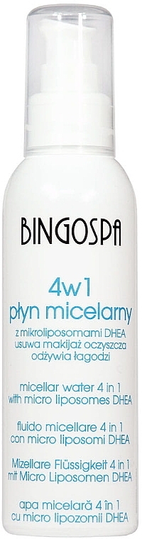 Płyn micelarny z mikroliposomami DHEA do demakijażu - BingoSpa Micellar Make-Up Remover