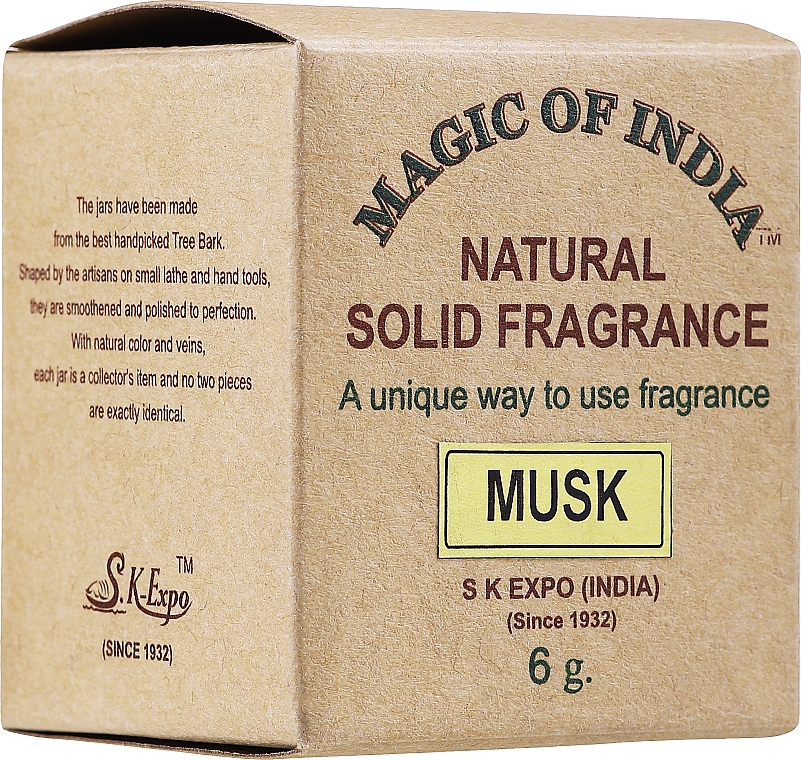 Naturalne perfumy w kremie - Shamasa Musk — Zdjęcie N1