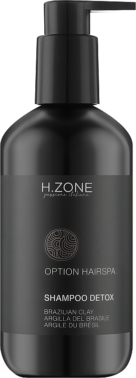 Detoksykujący szampon do włosów - H.Zone Option Spa Detox Shampoo — Zdjęcie N1