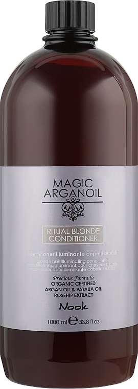 Odżywka do włosów blond - Nook Magic Arganoil Ritual Blonde Conditioner — Zdjęcie N3