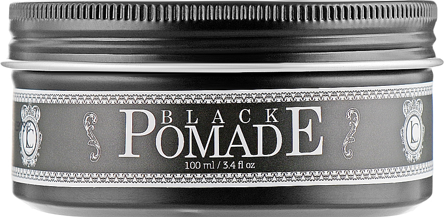 Pomada do stylizacji włosów - Lavish Care Black Pomade Medium Hold Black — Zdjęcie N2