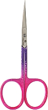 Różowo-fioletowe nożyczki do skórek, HB-155 - Ruby Rose — Zdjęcie N1