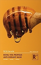 Maska przeciwutleniająca do twarzy z ekstraktem z propolisu - Dr.Ceuracle Royal Vita Propolis Anti-oxidant Mask — Zdjęcie N4