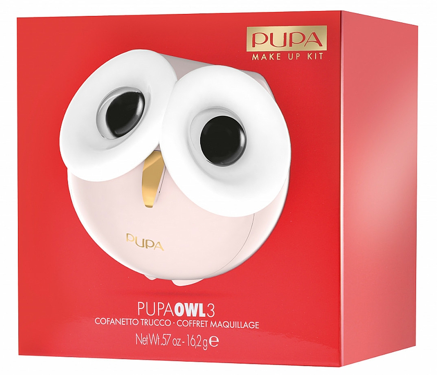 Paleta do makijażu twarzy, oczu i ust - Pupa Owl 3 — Zdjęcie N4