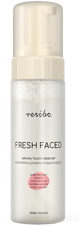 Aksamitna pianka do mycia twarzy - Resibo Fresh Faced Cleansing Foam — Zdjęcie N1