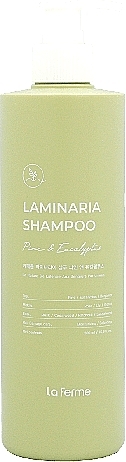 Szampon do włosów - La Ferme Laminaria Shampoo Pine & Eucalyptus — Zdjęcie N1