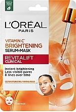 Kup Rozświetlająca maska w płachcie - L'Oreal Paris Revitalift Vitamin C
