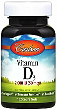 Kup Witamina D3, 2000mg - Carlson Labs Vitamin D3