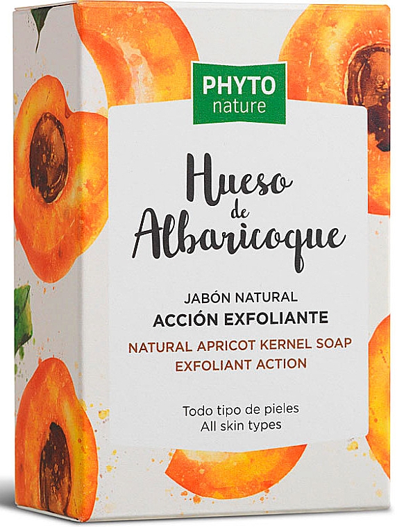 Naturalne mydło z pestek moreli - Luxana Phyto Nature Apricot Soap — Zdjęcie N1