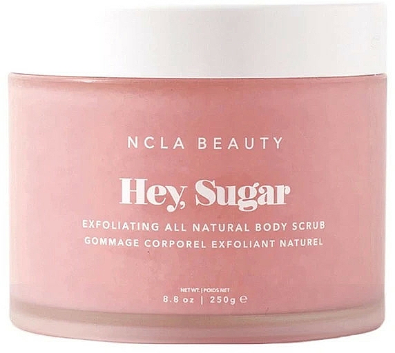 Cukrowy peeling do ciała Różowy grejpfrut - NCLA Beauty Hey, Sugar Pink Grapefruit Body Scrub — Zdjęcie N1
