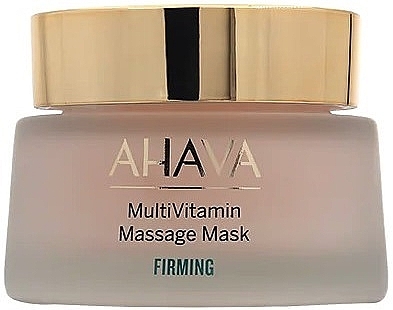 Multiwitaminowa ujędrniająca maska do masażu twarzy - Ahava Multivitamin Firming Massage Mask (próbka) — Zdjęcie N1