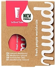 Dezodorant antyperspiracyjny w kremie - Nuud Natural Deo Cream Starter Pack Red — Zdjęcie N4