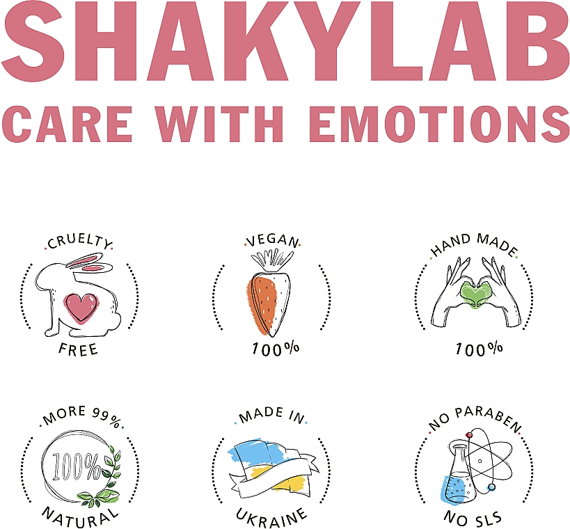 Cukrowy peeling do ciała Czekoladowe tiramisu - SHAKYLAB Sugar Natural Body Scrub — Zdjęcie N9