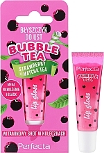 Błyszczyk do ust - Perfecta Bubble Tea Strawberry + Matcha Tea Lip Gloss — Zdjęcie N1