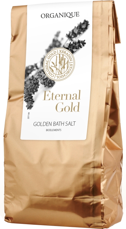 Sól do kąpieli - Organique Eternal Gold Golden Bath Salt
