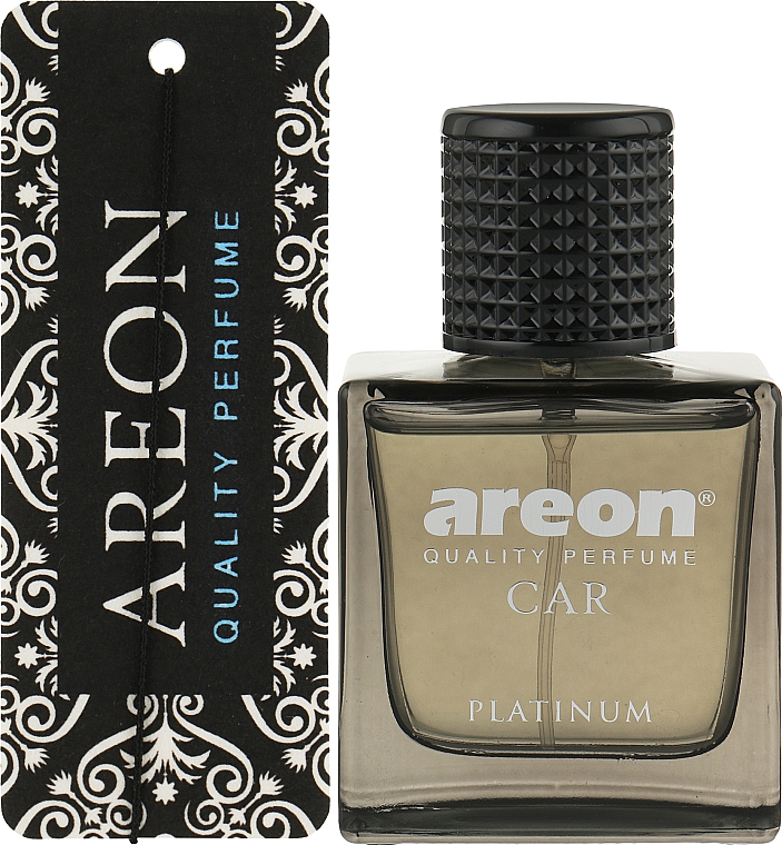 Zapach do samochodu - Areon Luxury Car Perfume Long Lasting Platinum — Zdjęcie N2