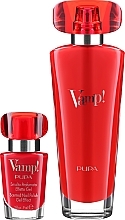 Pupa Vamp Red - Zestaw (edp/50ml + nail/polish/9ml) — Zdjęcie N2