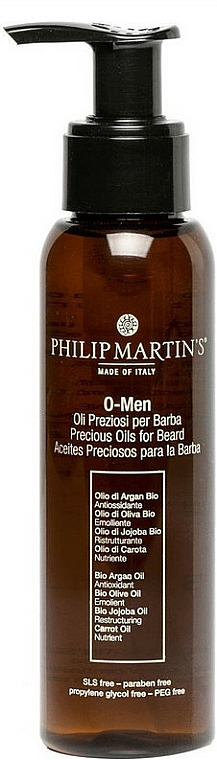 Olejek do pielęgnacji brody - Philip Martin's O-Men — Zdjęcie N1