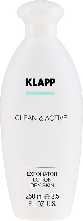 PRZECENA! Peelingujący lotion do suchej skóry ciała - Klapp Clean & Active Exfoliator Dry Skin * — Zdjęcie N2