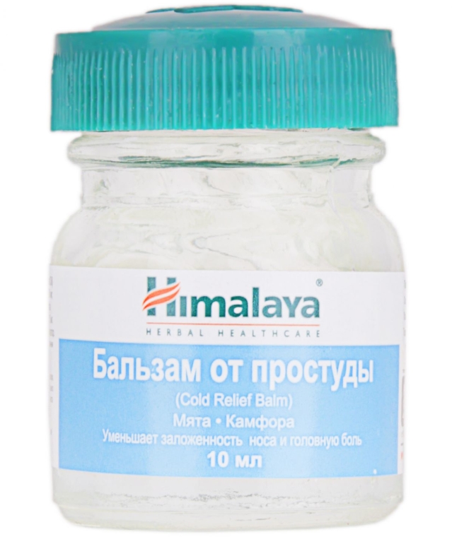 Balsam łagodzący objawy przeziębienia Mięta i kamfora - Himalaya Herbals Cold Balm — Zdjęcie N3