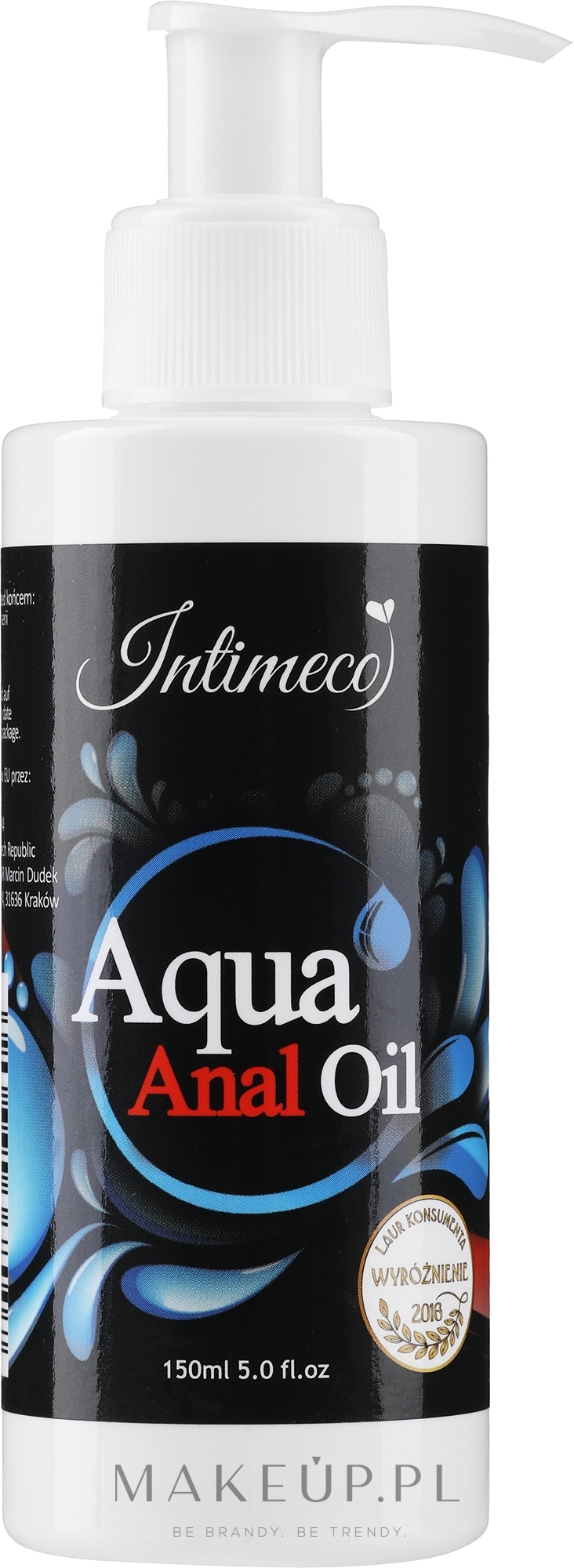 Olejek intymny - Intimeco Aqua Anal Oil — Zdjęcie 150 ml