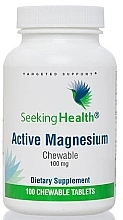 Kup Suplement diety Magnesium Malate, 100 mg, tabletki do rozgryzania i żucia - Seeking Health Magnesium Malate Chewable