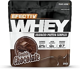 Kup Białko serwatkowe Podwójna czekolada - Efectiv Nutrition Whey Protein Double Chocolate