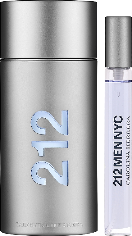 Carolina Herrera 212 Men NYC - Zestaw (edt/100ml + edt/mini/10ml) — Zdjęcie N2