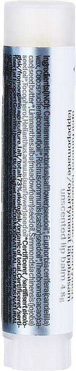 Bezzapachowy balsam do ust - Hurraw! Unscented Lip Balm Fragrance Free — Zdjęcie N2