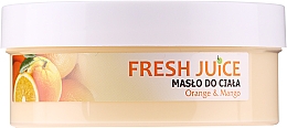 Krem-masło do ciała Pomarańcza i mango - Fresh Juice Orange & Mango — Zdjęcie N6