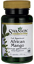 Suplement diety African Mango, 400 mg - Swanson Full Spectrum African Mango (Irvingia Gabonensis) — Zdjęcie N2