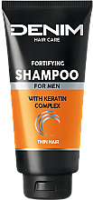 Kup Wzmacniający szampon do włosów cienkich dla mężczyzn - Denim Keratin Complex Shampoo