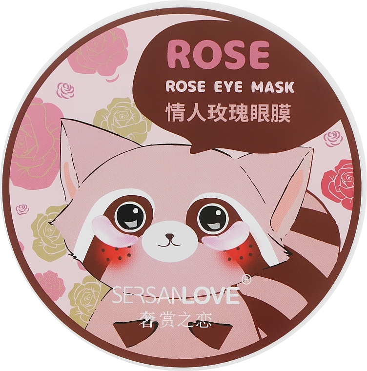 Hydrożelowe płatki pod oczy z ekstraktem z kwiatu róży - Sersanlove Rose Eye Mask  — Zdjęcie N1