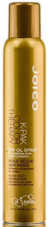 Odżywczy olejek w sprayu do farbowanych, osłabionych i zniszczonych włosów - Joico K-Pak Color Therapy Dry Oil Spray