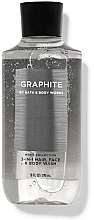 Kup Żel pod prysznic 3 w 1 - Bath and Body Works Men`s Collection Graphite 3 In 1 Hair, Face & Body Wash