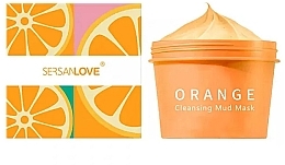 PREZENT! Pomarańczowa oczyszczająca maseczka błotna do twarzy - Sersanlove Orange Cleansing Mud Mask — Zdjęcie N1