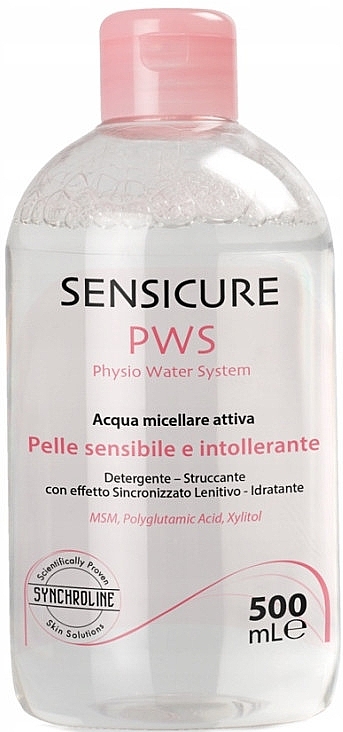 Woda micelarna - Synchroline Sensicure PWS Physio Water System — Zdjęcie N2
