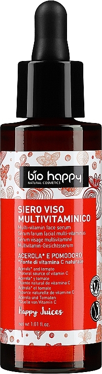 Multiwitaminowe serum do twarzy - Bio Happy Happy Juices Multi-Vitamin Face Serum — Zdjęcie N1