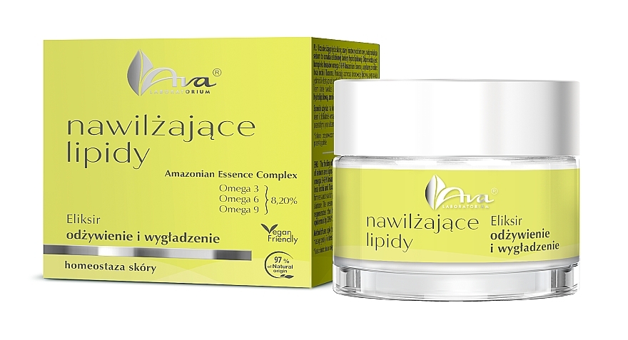 Eliksir odżywiający i wygładzający skórę twarzy - Ava Laboratorium Moisturising Lipids Nourishing And Smoothing Elixir — Zdjęcie N1