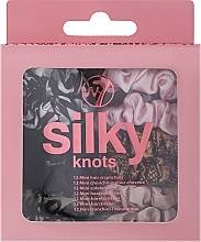 Kup Zestaw gumek do włosów, 12 szt. - W7 Mini Silky Knots