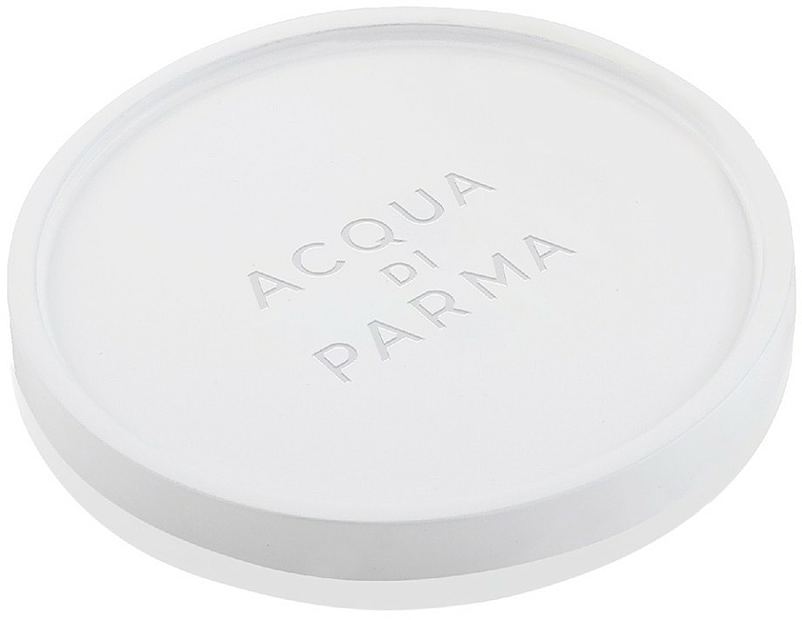 Podstawka pod świecę, biała - Acqua Di Parma White Candle Base — Zdjęcie N1