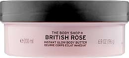 Masło do ciała Róża brytyjska - The Body Shop British Rose Instant Glow Body Butter — Zdjęcie N2