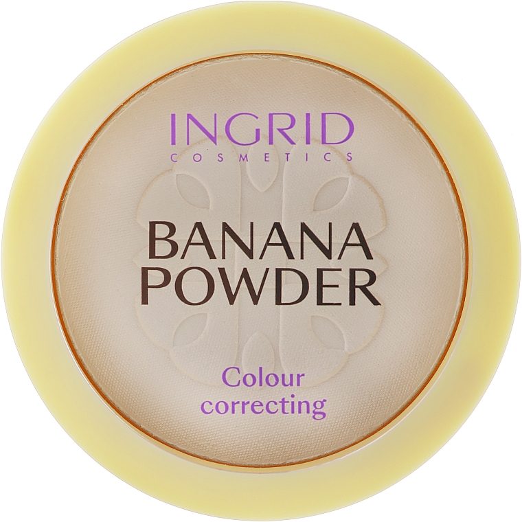 Puder bananowy do twarzy - Ingrid Cosmetics Banana Powder Color Correcting — Zdjęcie N1