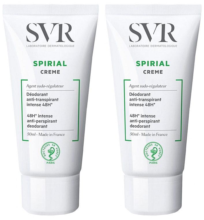 Zestaw - SVR Spirial Cream (deo/cr/2x50ml) — Zdjęcie N1