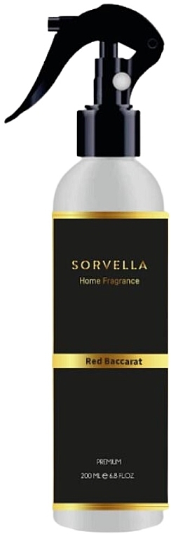 Aromatyczny spray do domu - Sorvella Perfume Home Fragrance Red Baccarat — Zdjęcie N2