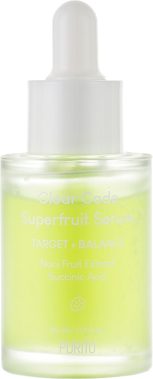 Równoważące serum do twarzy - Purito Clear Code Superfruit Serum — Zdjęcie N1