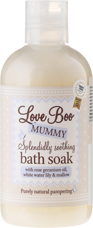 Kojący płyn do kąpieli dla mam - Love Boo Mummy Splendidly Soothing Bath Soak — фото N1