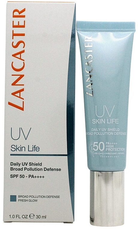 Krem do twarzy na dzień - Lancaster Skin Life Daily UV Shield Broad Pollution Defense SPF50 PA++++ — Zdjęcie N1