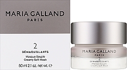 Delikatna maska-krem zapewniająca świeżość i detoksykację twarzy - Maria Galland Paris 2 Creamy Soft Mask — Zdjęcie N2