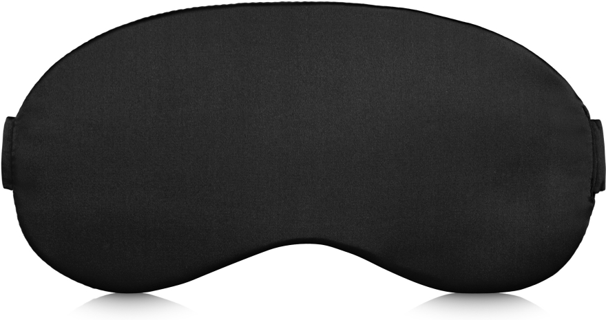 Maska do snu Soft Touch, czarna (20 x 8 cm) - MakeUp — Zdjęcie N3